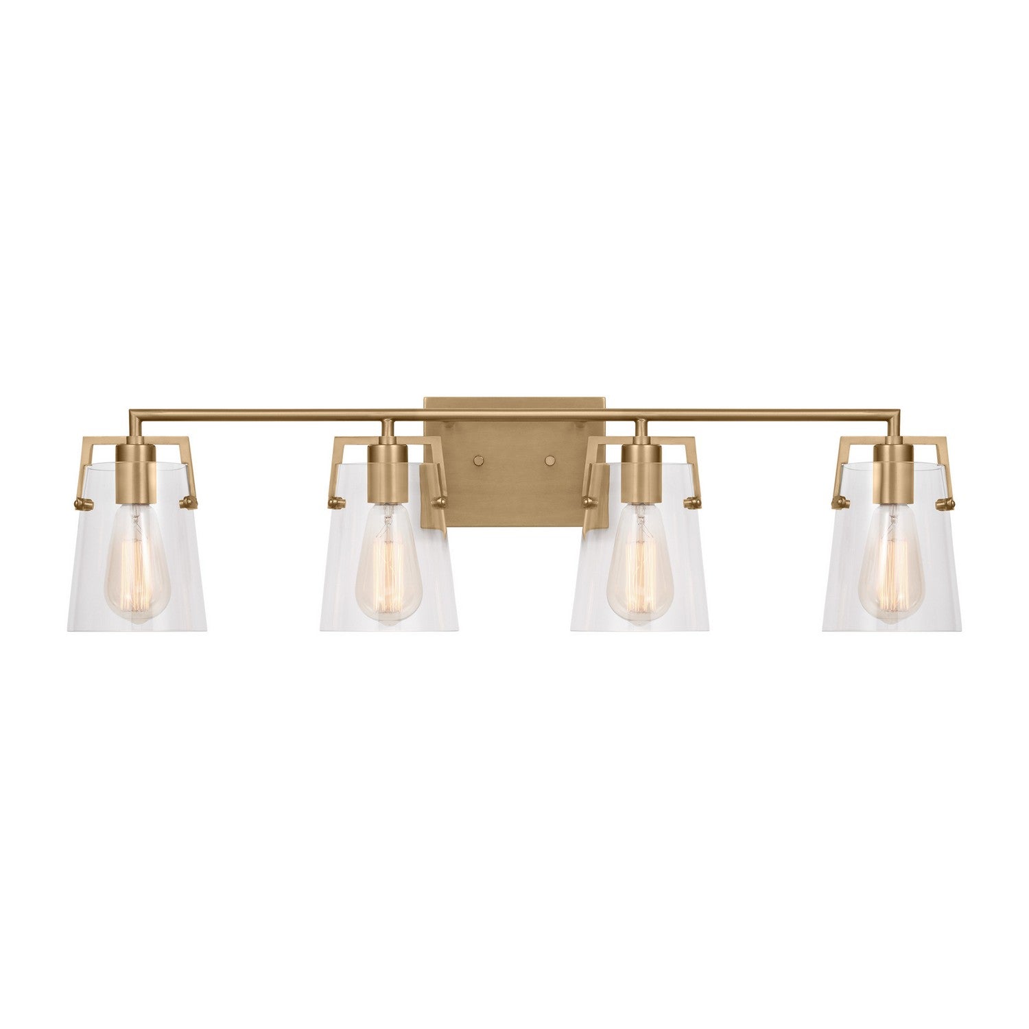 Visual Comfort Studio - DJV1034SB - Four Light Bath - Crofton - Satin Brass