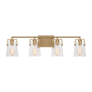 Visual Comfort Studio - DJV1034SB - Four Light Bath - Crofton - Satin Brass