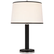 Ralph Lauren - RL 3493PN/CHC-L - LED Table Lamp - Riley - Polished Nickel and Chocolate Leather