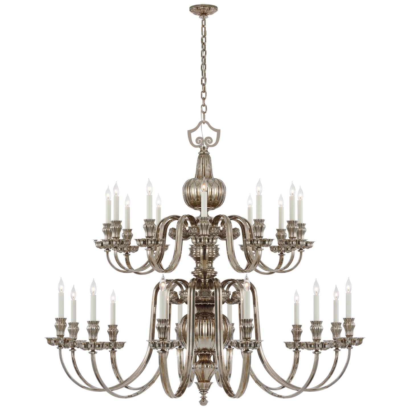 Ralph Lauren - RL 5094BS - LED Chandelier - Falaise - Butler's Silver
