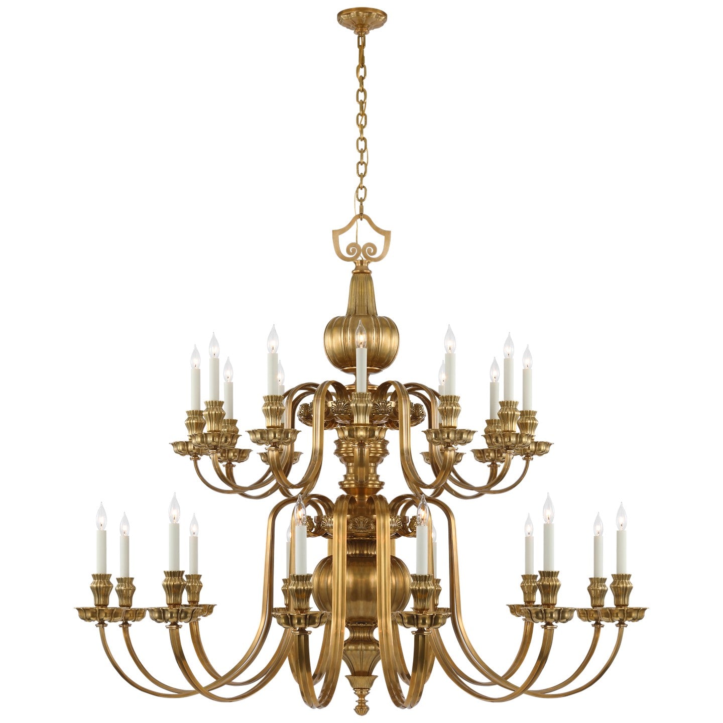 Ralph Lauren - RL 5094NB - LED Chandelier - Falaise - Natural Brass