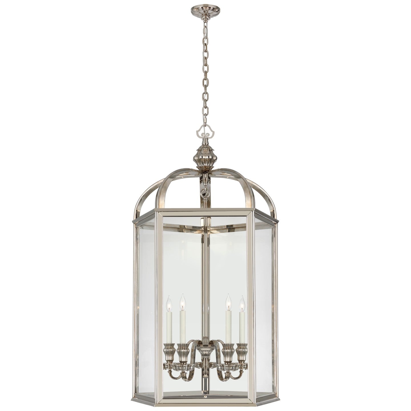 Ralph Lauren - RL 5098BS-CG - LED Lantern - Falaise - Butler's Silver