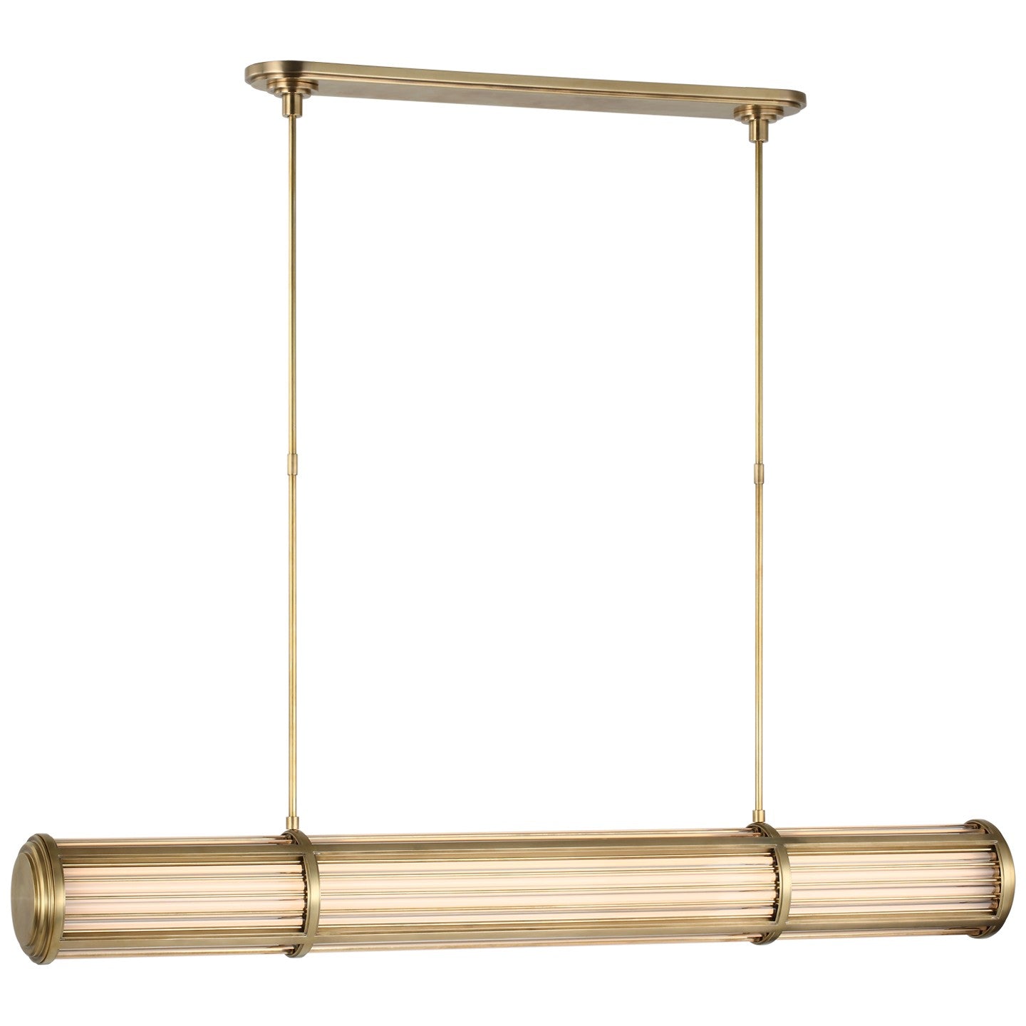 Ralph Lauren - RL 5724NB - LED Linear Chandelier - Perren - Natural Brass