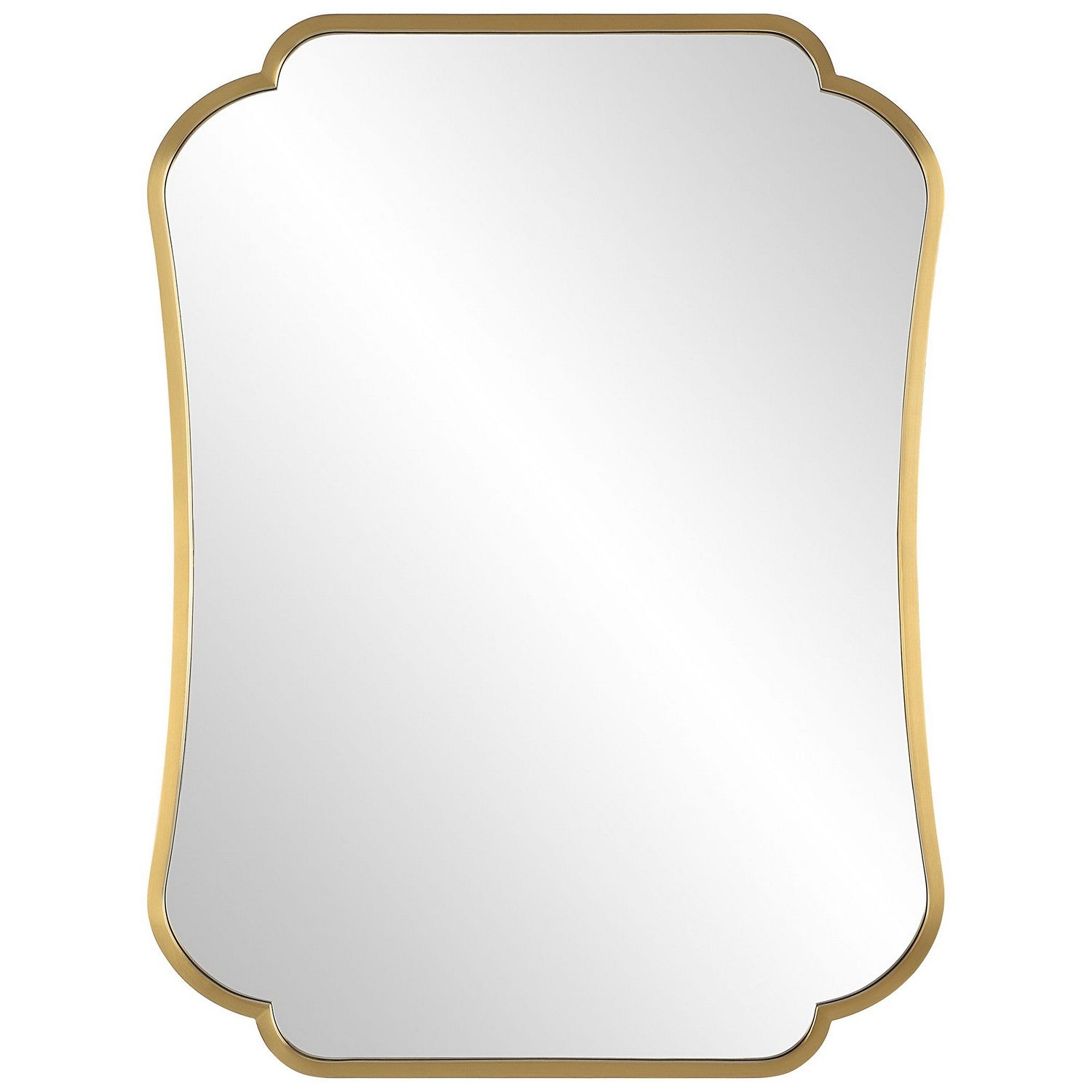 Uttermost - 09904 - Mirror - Athena - Brushed Brass