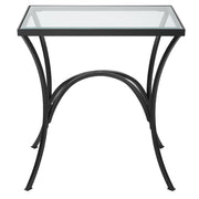 Uttermost - 22911 - End Table - Alayna - Satin Black