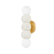 Mitzi - H780102-AGB - Two Light Wall Sconce - Paola - Aged Brass