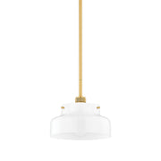 Mitzi - H790701S-AGB - One Light Pendant - Luella - Aged Brass