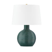 Mitzi - HL815201-AGB - One Light Table Lamp - Sara - Aged Brass