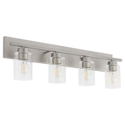 Quorum - 5012-4-65 - Four Light Vanity - Carter - Satin Nickel