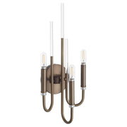 Quorum - 5223-3-81 - Three Light Wall Mount - Summit - Dark Brass