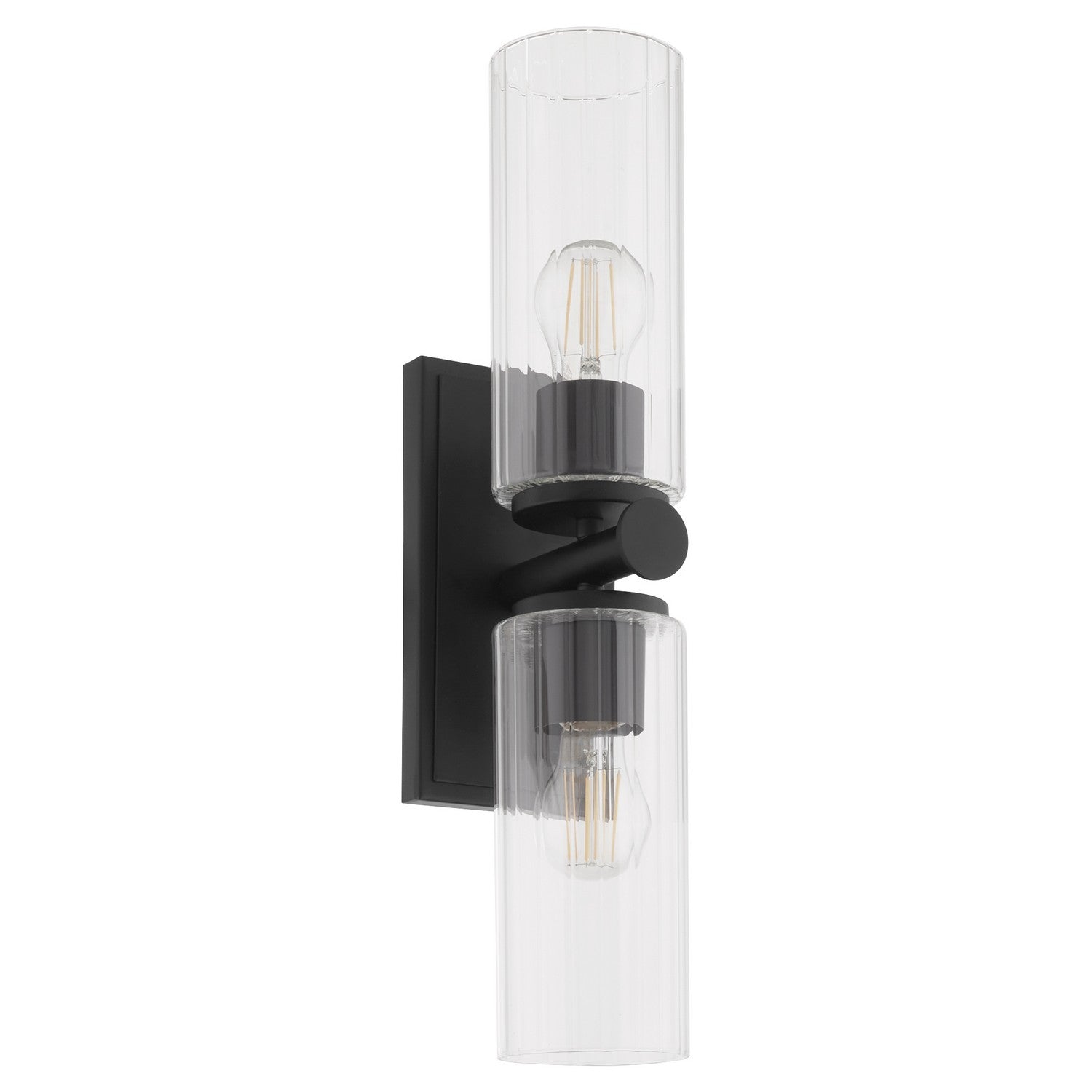 Quorum - 540-2-59 - Two Light Wall Mount - Mercier - Matte Black