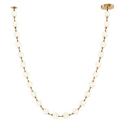 Alora - PD321724NB - LED Pendant - Marni - Natural Brass