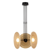 Alora - PD350318UBWO - LED Pendant - Harbour - Urban Bronze/Woven
