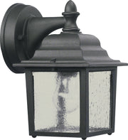 Quorum - 793-15 - One Light Wall Mount - Aluminum Box Lanterns - Black