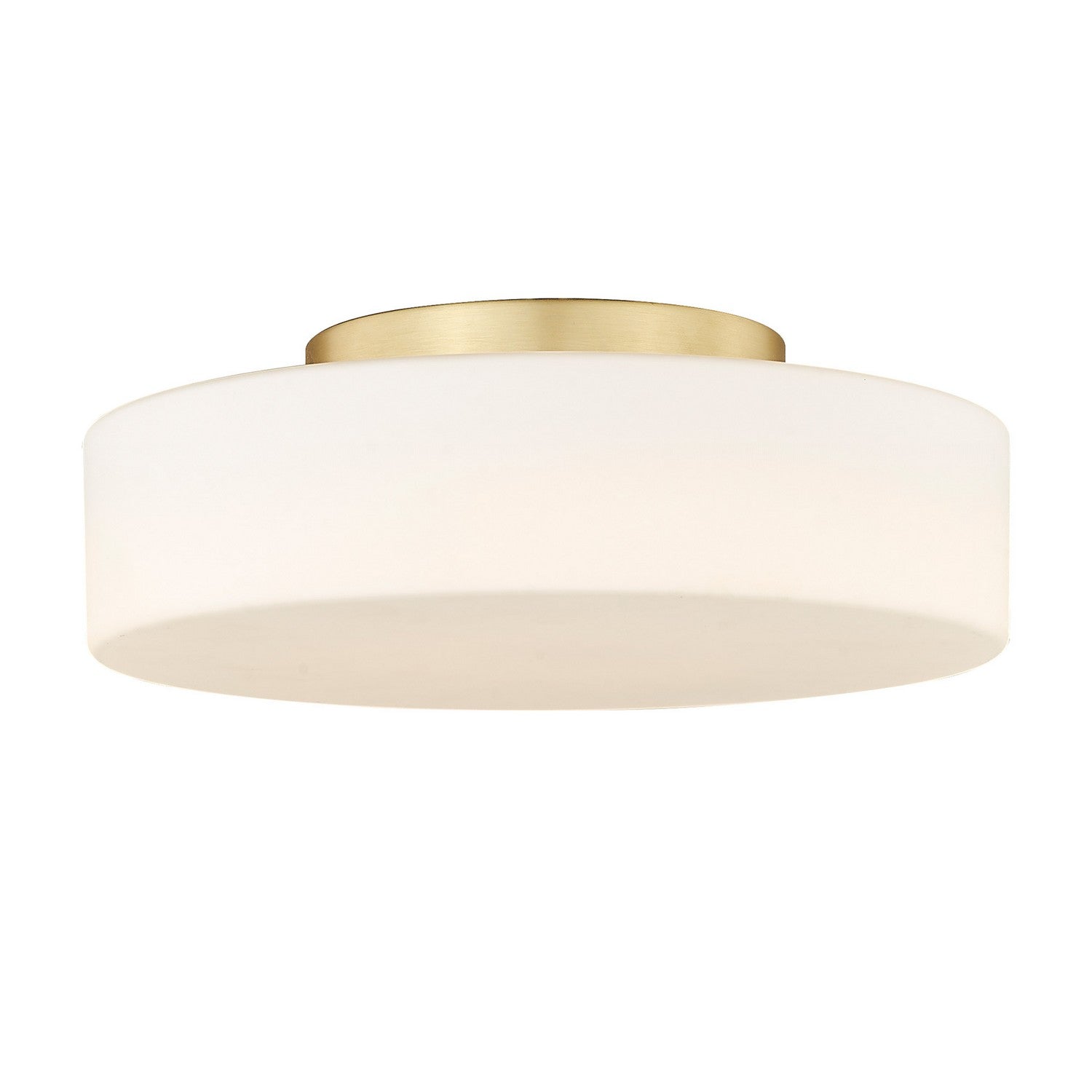 Golden - 3136-FM BCB-OP - LED Flush Mount - Toli - Brushed Champagne Brass