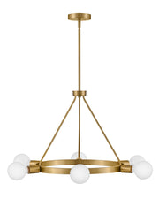 Lark - 83616LCB - LED Chandelier - Orla - Lacquered Brass