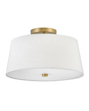 Lark - 83773LCB - LED Flush Mount - Beale - Lacquered Brass