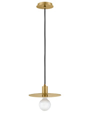 Lark - 83887LCB - LED Convertible Pendant - Lulu - Lacquered Brass