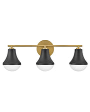 Lark - 85513BK - LED Vanity - Haddie - Black
