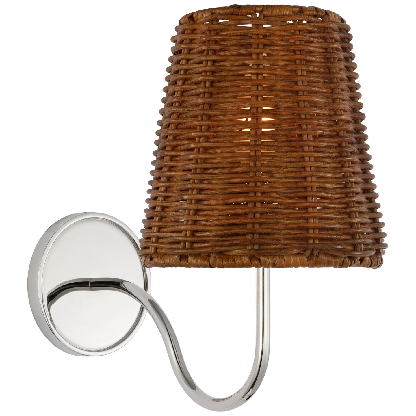 Visual Comfort Signature - AL 2000PN-DRW - LED Wall Sconce - Lyndsie - Polished Nickel