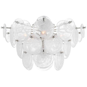Visual Comfort Signature - ARN 4451PN-WSG - LED Flush Mount - Loire - Polished Nickel