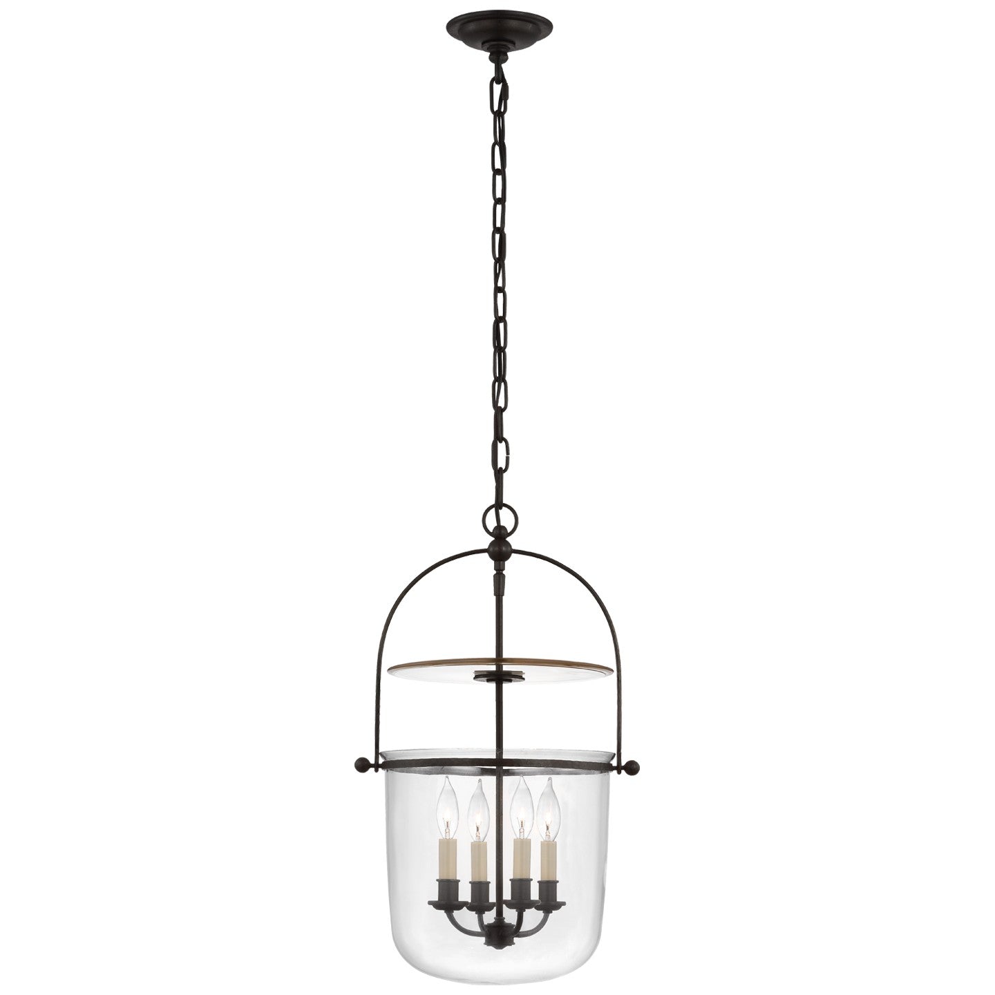 Visual Comfort Signature - CHC 2269AI-CG - Four Light Lantern - Lorford - Aged Iron