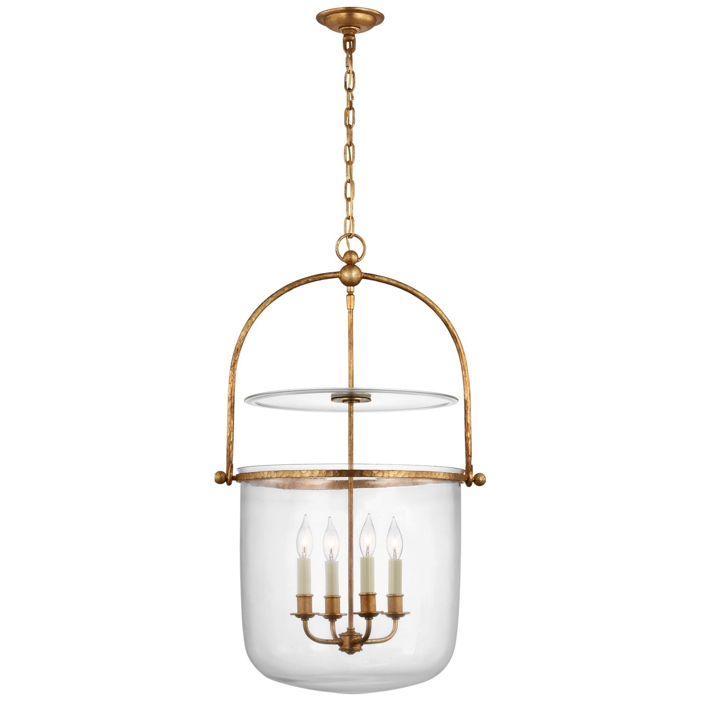 Visual Comfort Signature - CHC 2270GI-CG - Four Light Lantern - Lorford - Gilded Iron