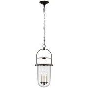 Visual Comfort Signature - CHC 2298AI-CG - Three Light Lantern - Lorford - Aged Iron