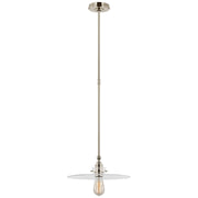 Visual Comfort Signature - CHC 5526PN-CG - LED Pendant - Parkington - Polished Nickel