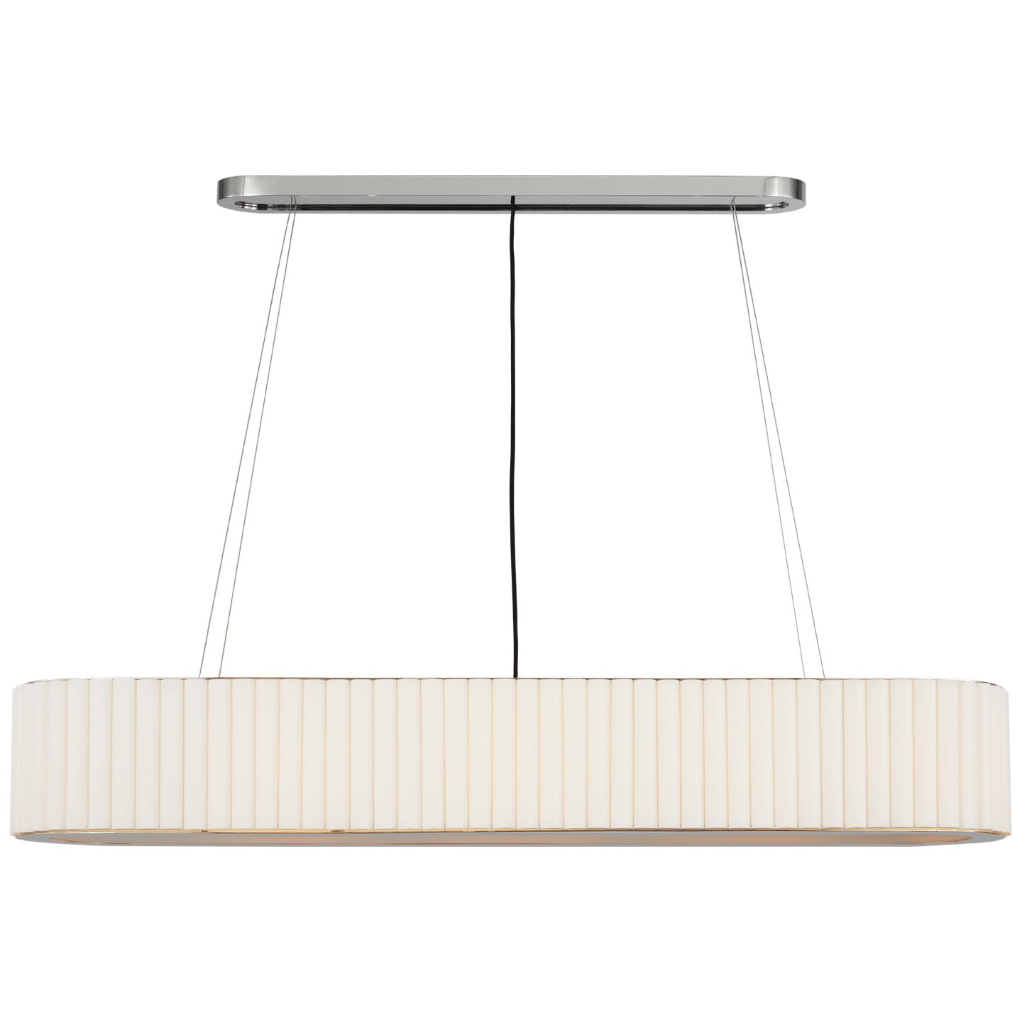 Visual Comfort Signature - IKF 5445PN-L - LED Linear Chandelier - Palati - Polished Nickel