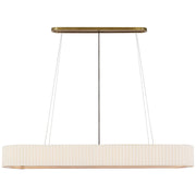 Visual Comfort Signature - IKF 5446HAB-L - LED Linear Chandelier - Palati - Hand-Rubbed Antique Brass