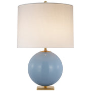 Visual Comfort Signature - KS 3014BLU-L - One Light Table Lamp - Elsie - Blue Painted Glass