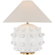 Visual Comfort Signature - KW 3027PW-L - LED Table Lamp - Linden - Plaster White