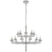 Visual Comfort Signature - KW 5201PN - 20 Light Chandelier - Liaison - Polished Nickel