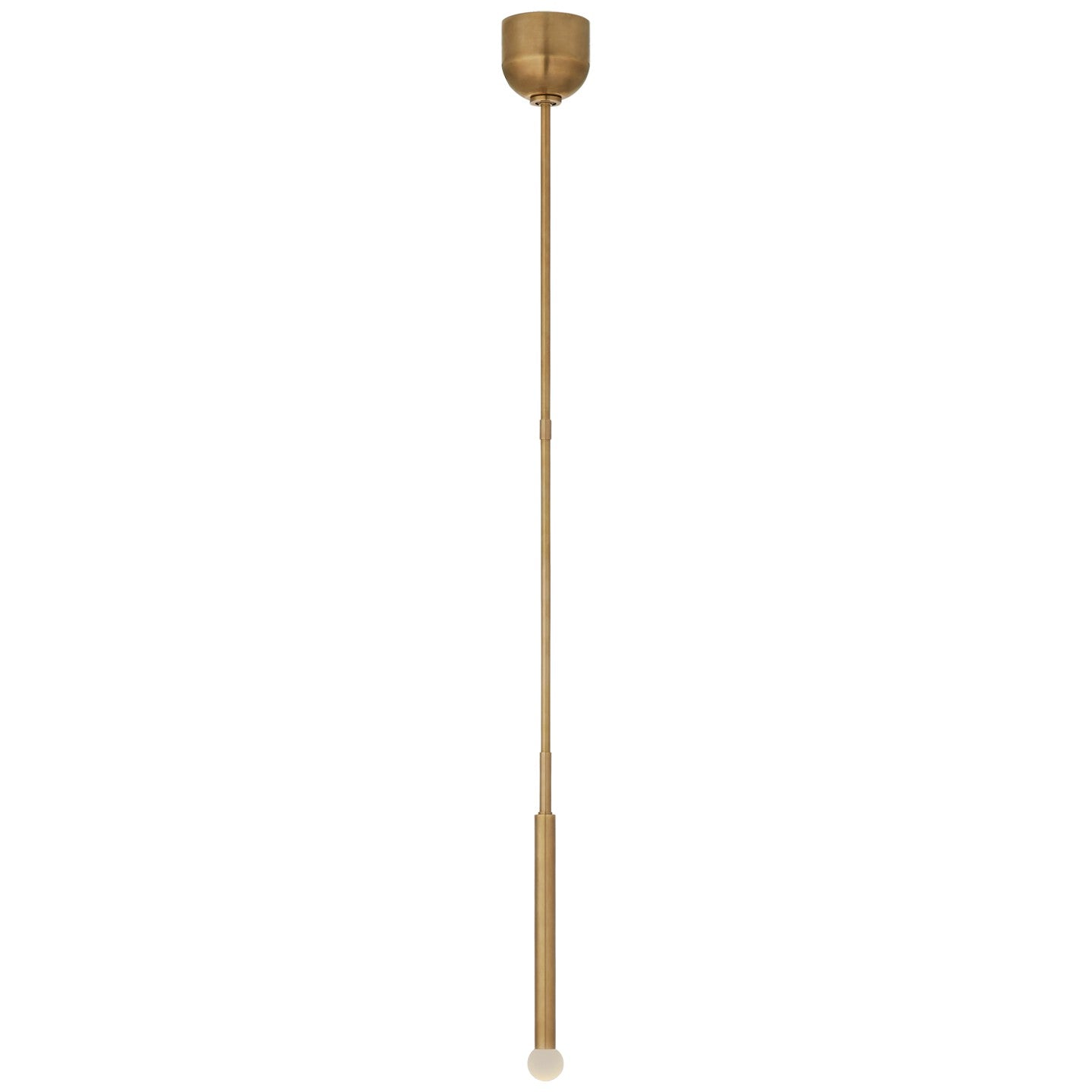 Visual Comfort Signature - KW 5586AB-ECG - LED Pendant - Rousseau - Antique-Burnished Brass