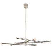 Visual Comfort Signature - KW 5589PN-ECG - LED Chandelier - Rousseau - Polished Nickel