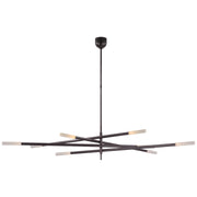 Visual Comfort Signature - KW 5595BZ-EC - LED Chandelier - Rousseau - Bronze