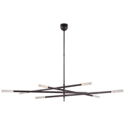 Visual Comfort Signature - KW 5595BZ-SG - LED Chandelier - Rousseau - Bronze