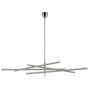 Visual Comfort Signature - KW 5595PN-CG - LED Chandelier - Rousseau - Polished Nickel