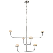 Visual Comfort Signature - KW 5623PN-ALB - LED Chandelier - Pedra - Polished Nickel
