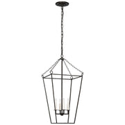 Visual Comfort Signature - MF 5102AI - LED Lantern - Malloy - Aged Iron
