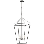 Visual Comfort Signature - MF 5103AI - LED Lantern - Malloy - Aged Iron