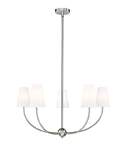 Z-Lite - 3040-32BN - Five Light Chandelier - Shannon - Brushed Nickel