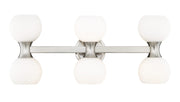 Z-Lite - 494-6V-BN - Six Light Vanity - Artemis - Brushed Nickel