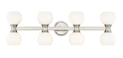 Z-Lite - 494-8V-BN - Eight Light Vanity - Artemis - Brushed Nickel