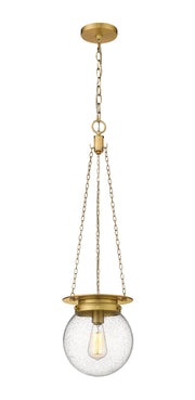Z-Lite - 7506P9-HBR - One Light Pendant - Calhoun - Heritage Brass