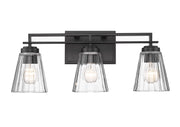 Z-Lite - 823-3V-MB - Three Light Vanity - Lyna - Matte Black