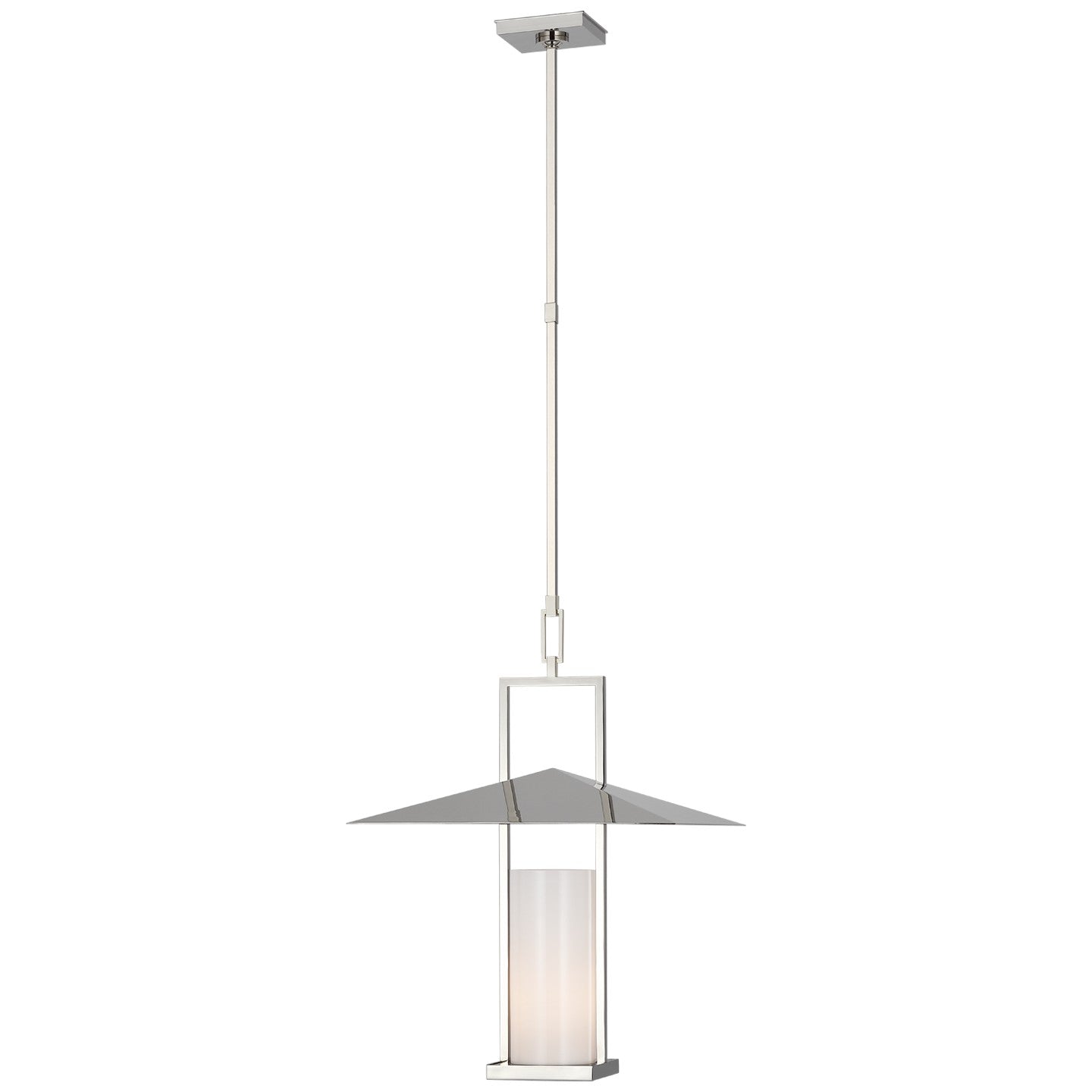Visual Comfort Signature - RB 5052PN-WG - LED Lantern - Amity - Polished Nickel