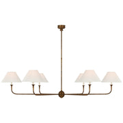 Visual Comfort Signature - TOB 5454AG-L - LED Chandelier - Piaf - Antique Gild