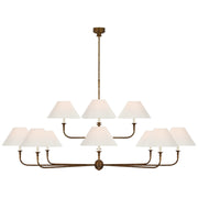 Visual Comfort Signature - TOB 5458AG-L - LED Chandelier - Piaf - Antique Gild